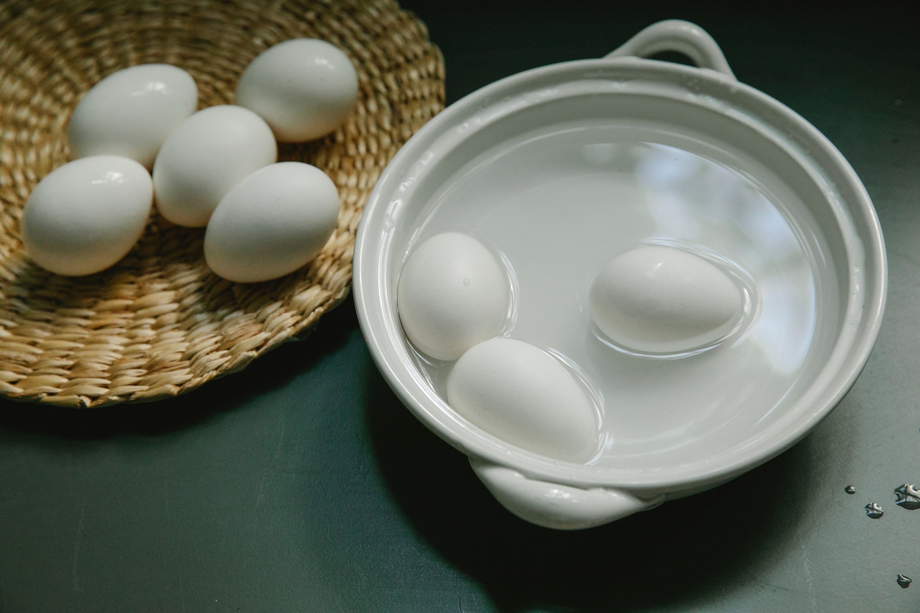 Drop the Egg Into Warm Water And Look For Bubbles