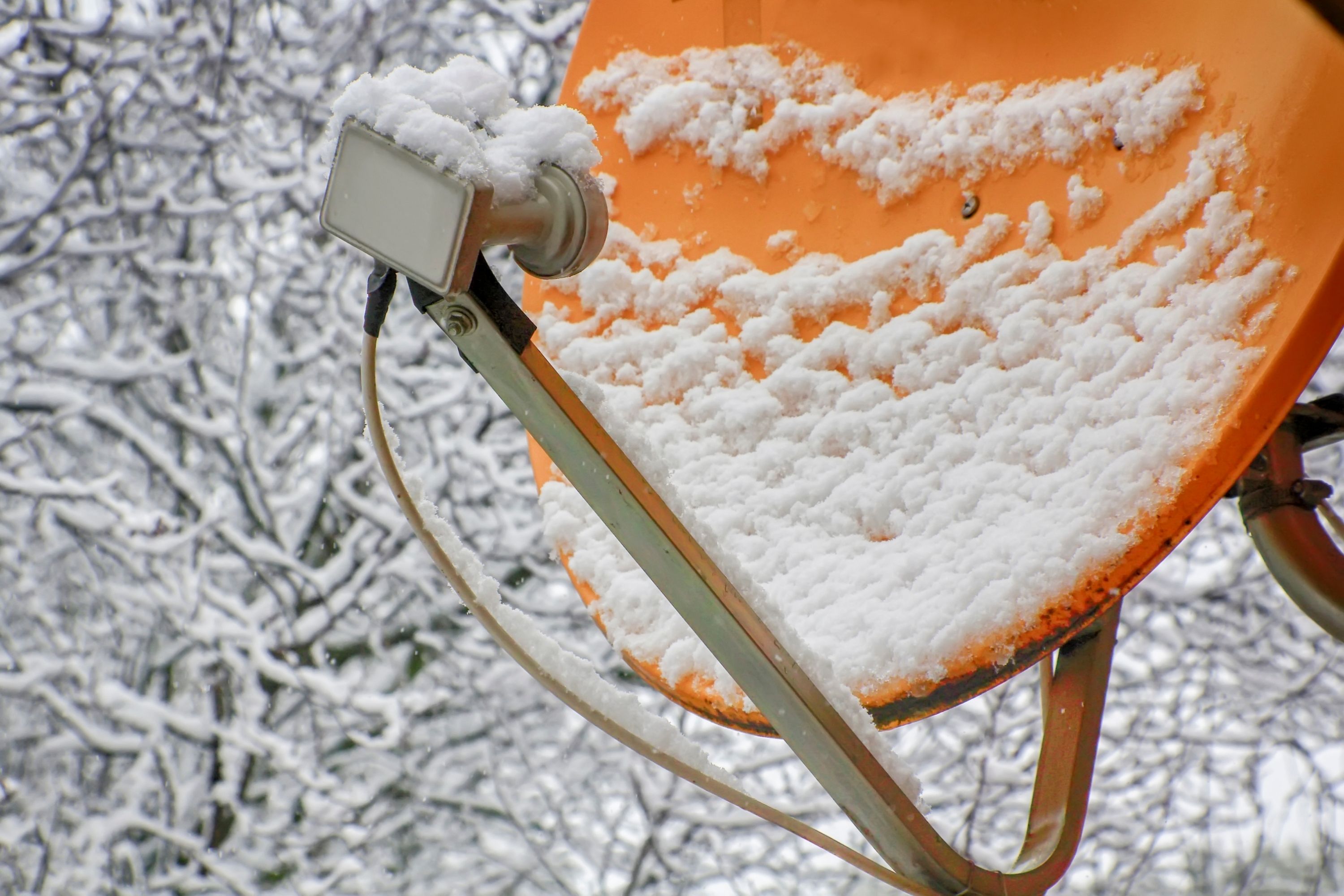 How to Keep Snow And Ice Off Your Satellite Dish