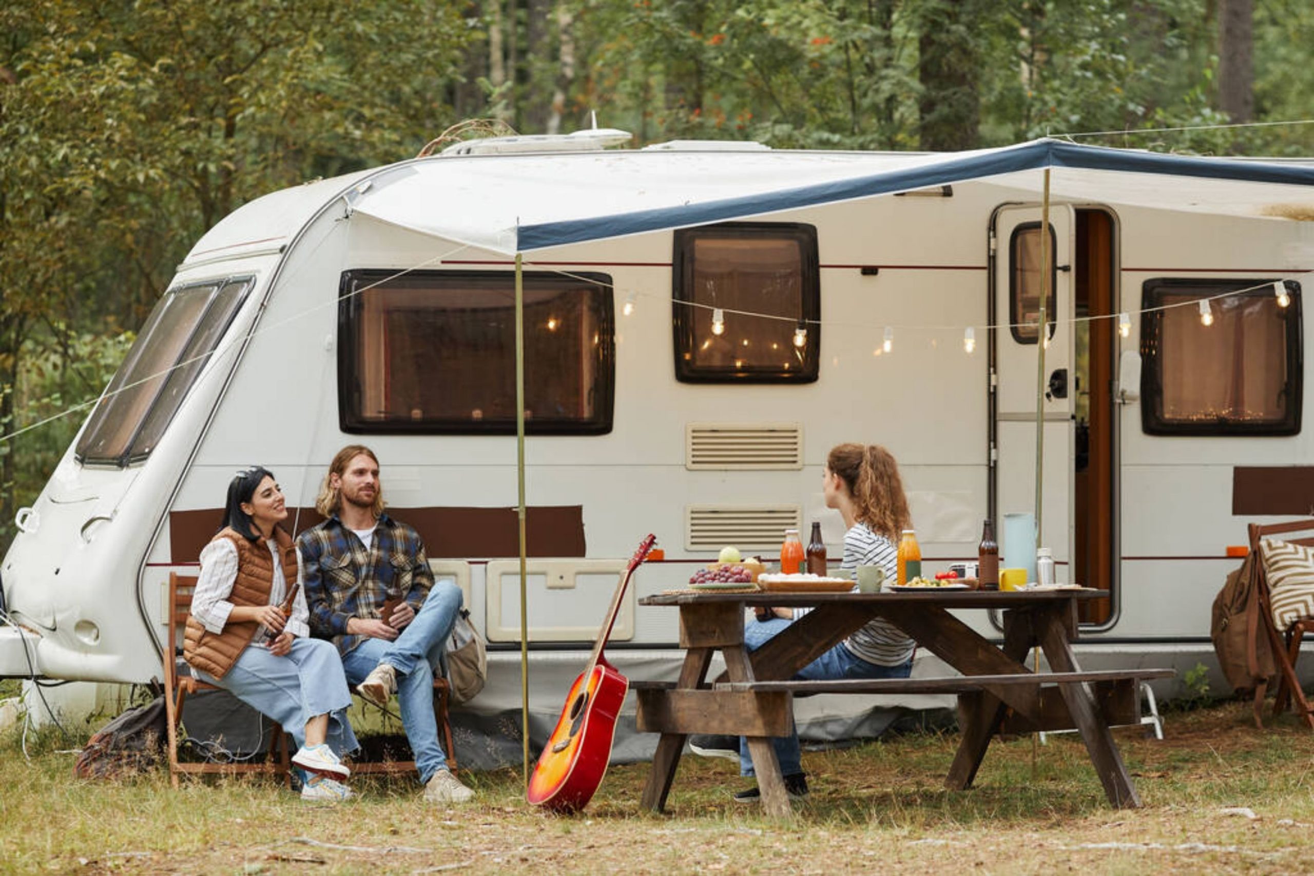 How to Clean a Fabric RV Awning