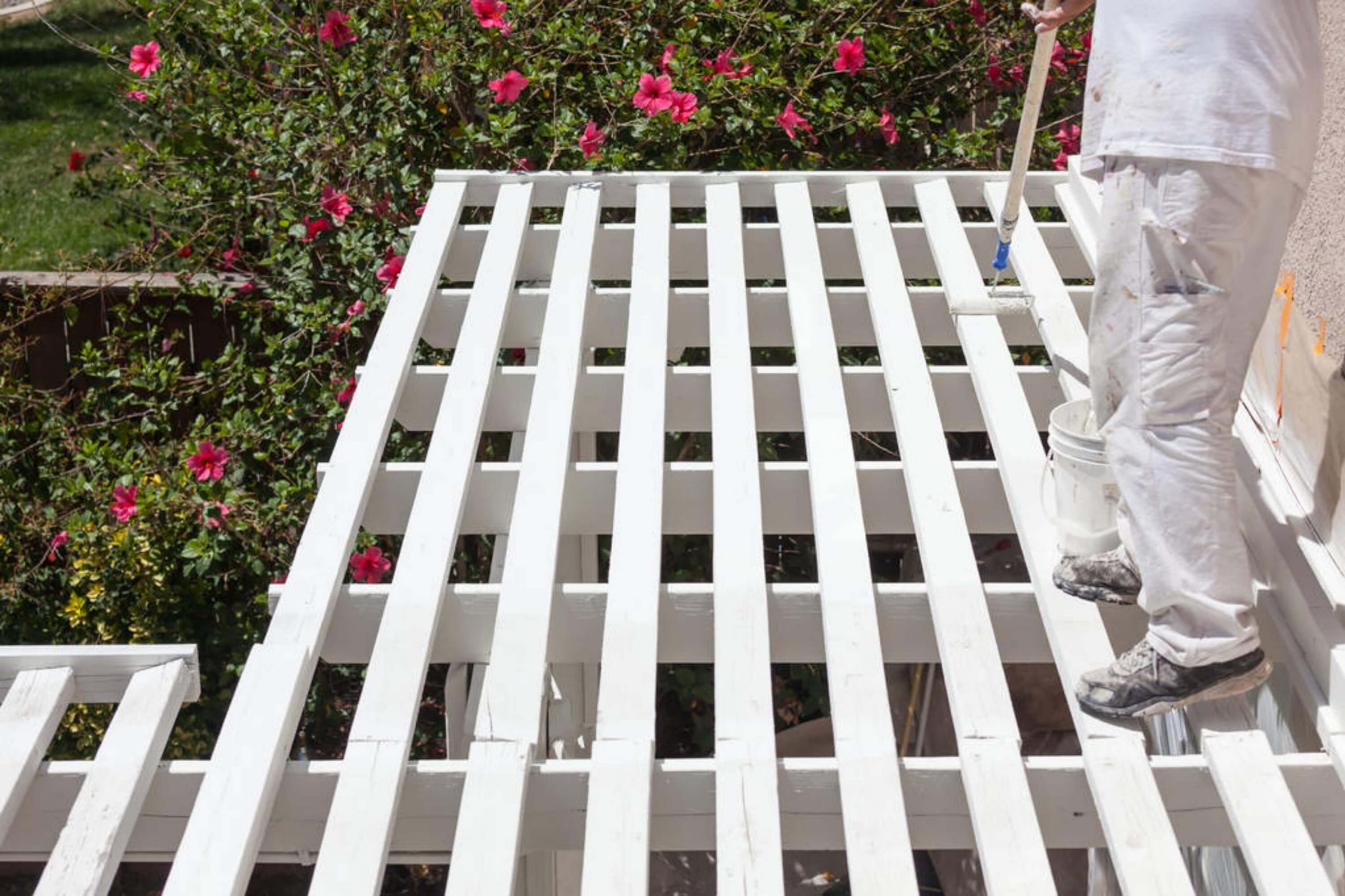 How to Paint Your Deck Railing