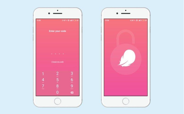 Password protection in the Flo app