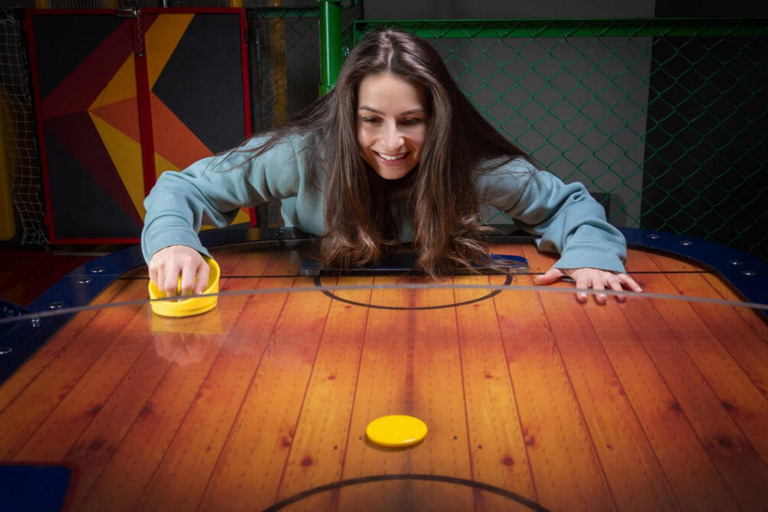 Polish the Air Hockey Table