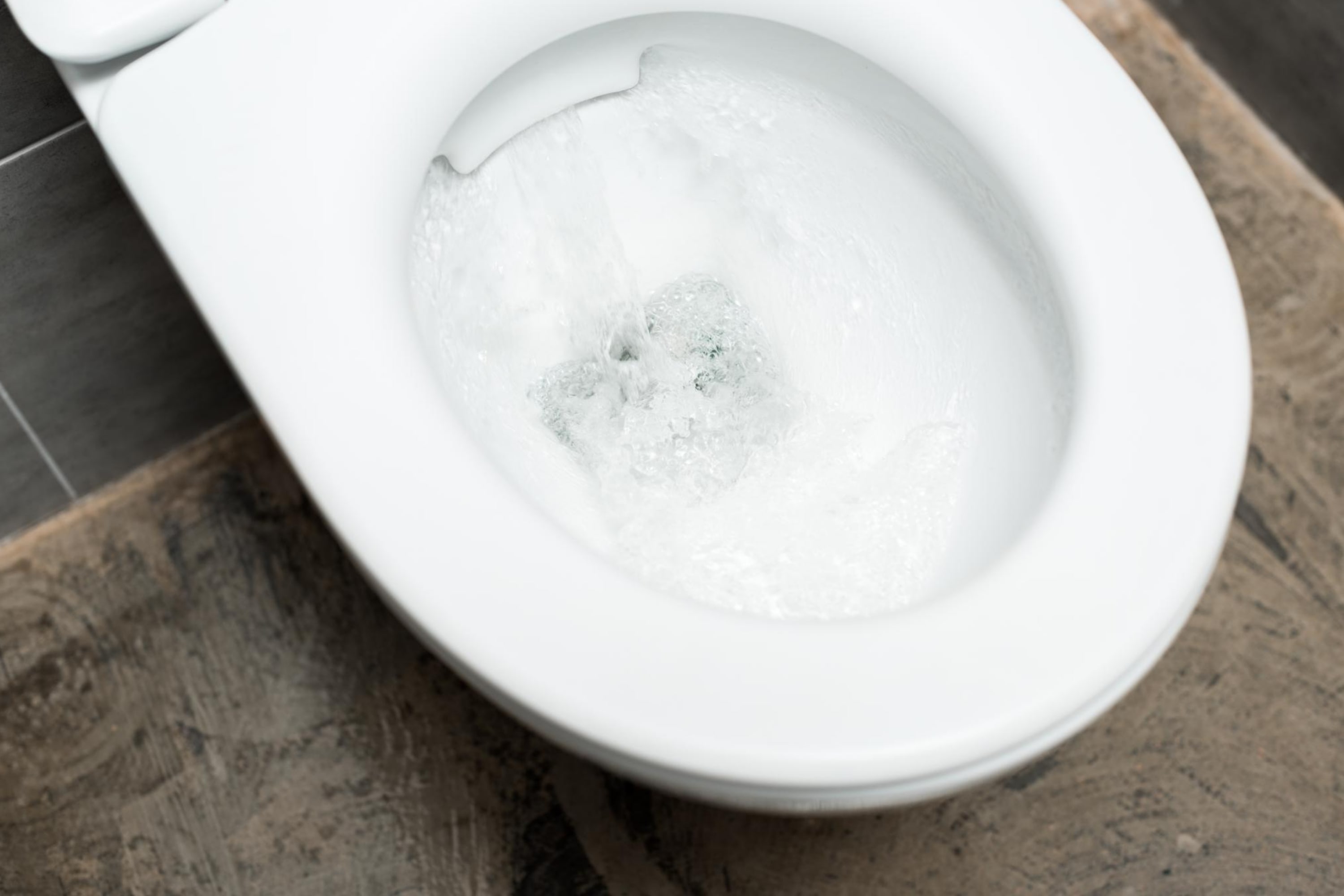 Caulk the Toilet Bowl Base