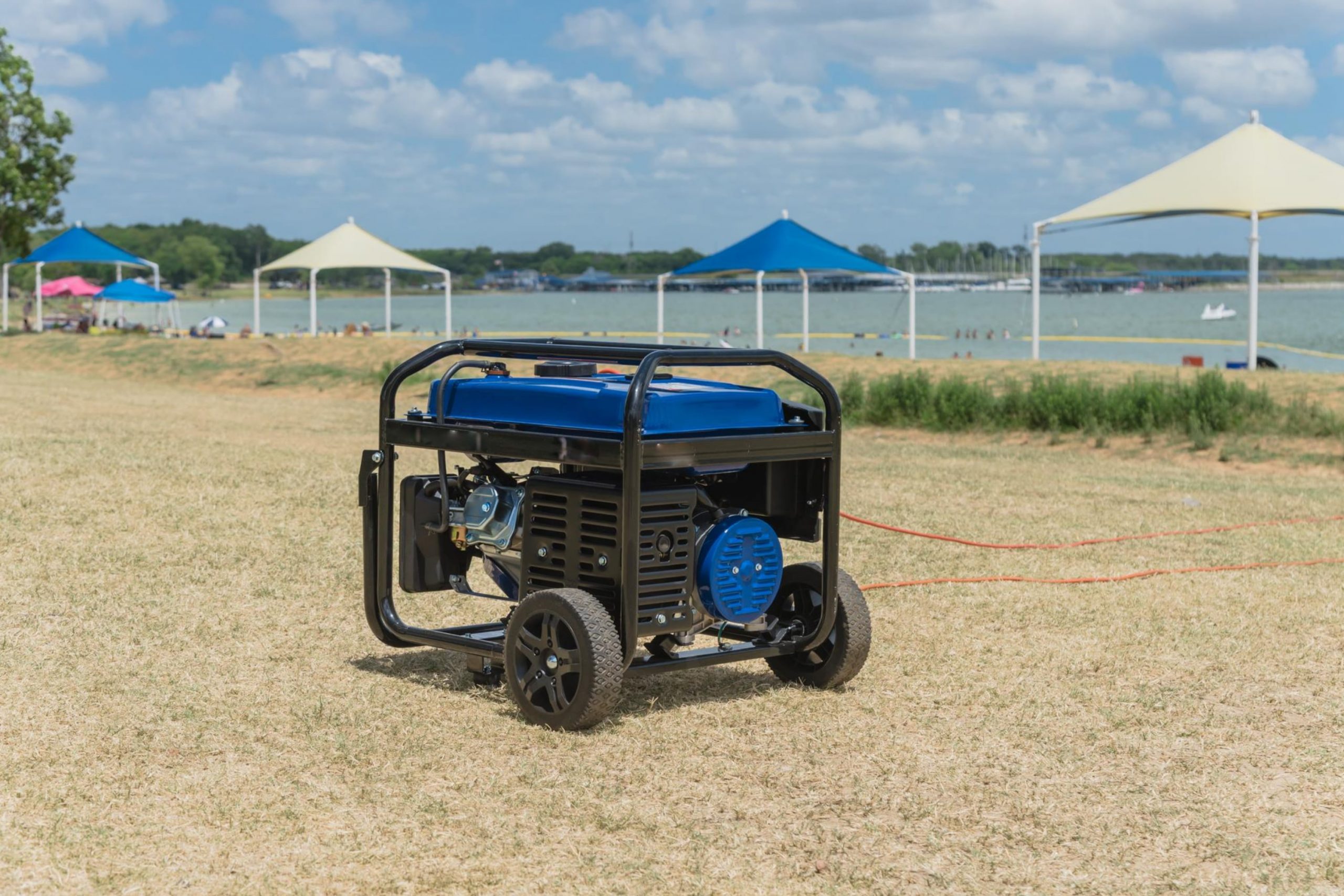 Keep Your Portable Generator Clean And Covered When Not In Use