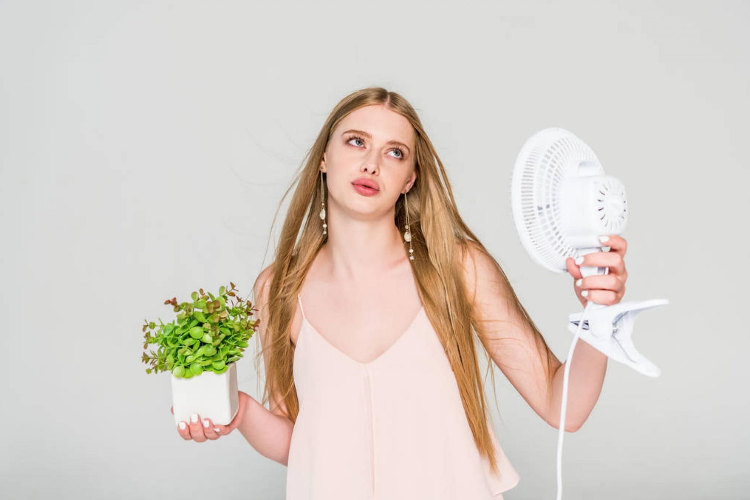 Make a Breeze With a Hand Fan