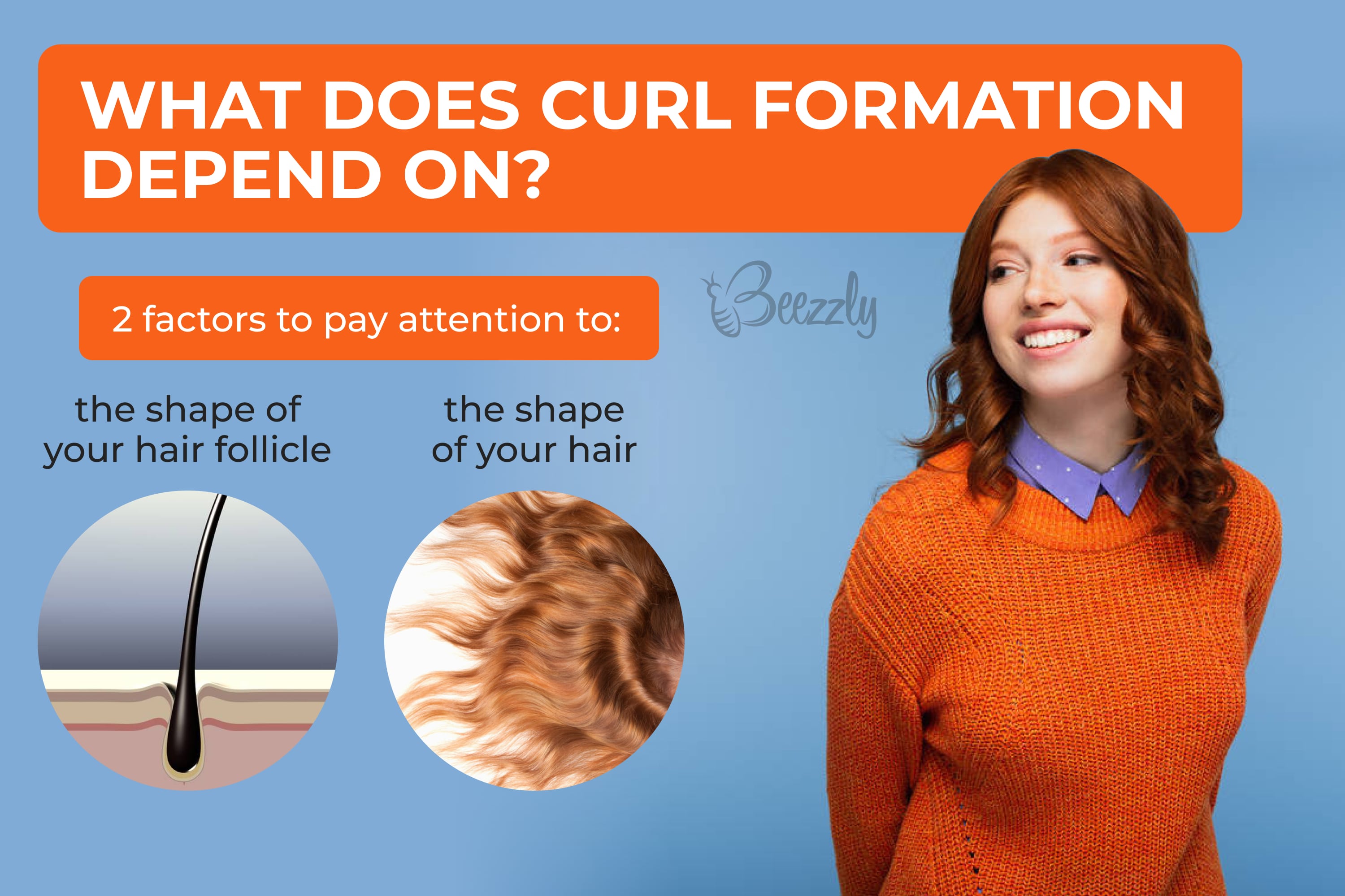 What does curl formation depend on
