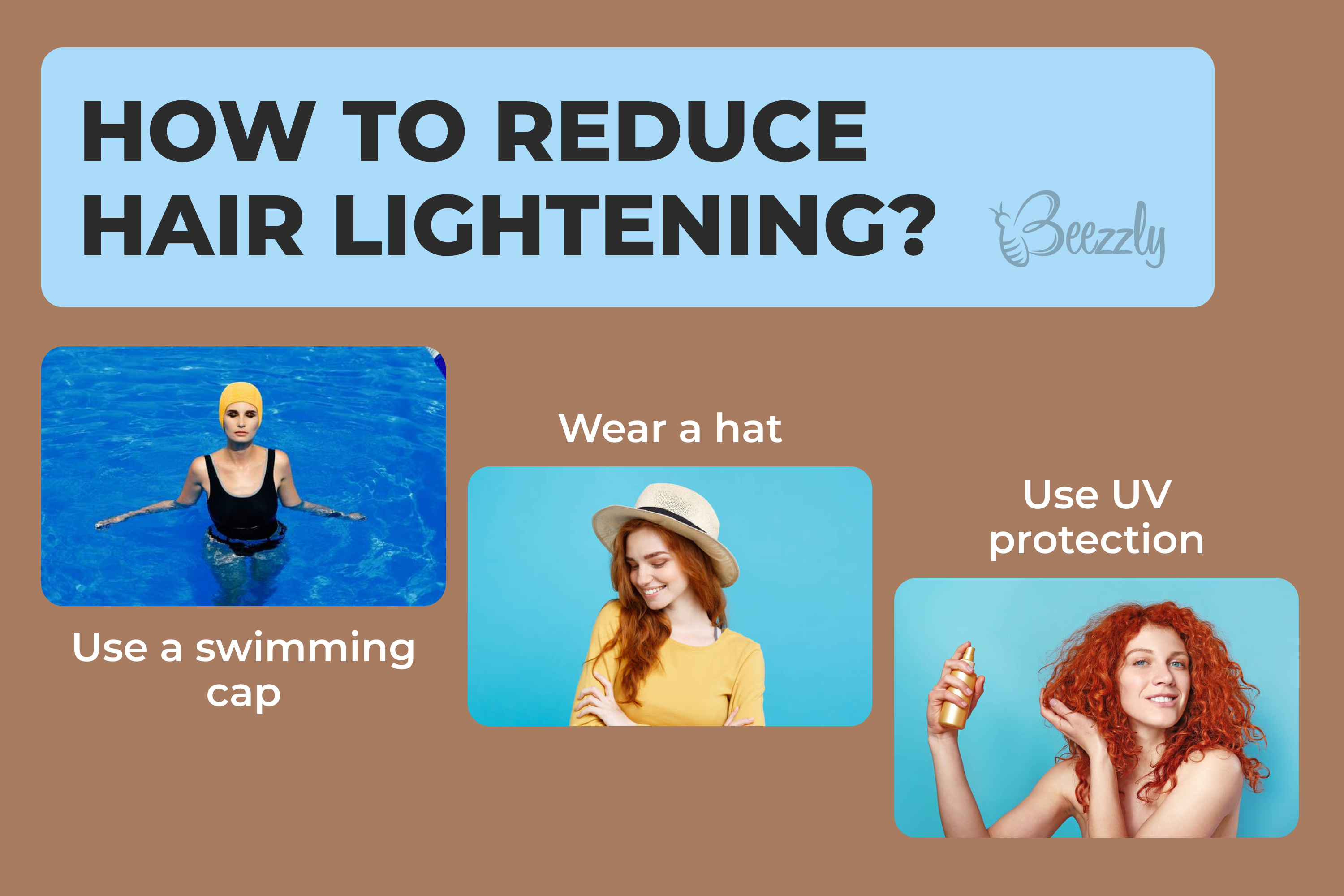 How to reduce hair lightening