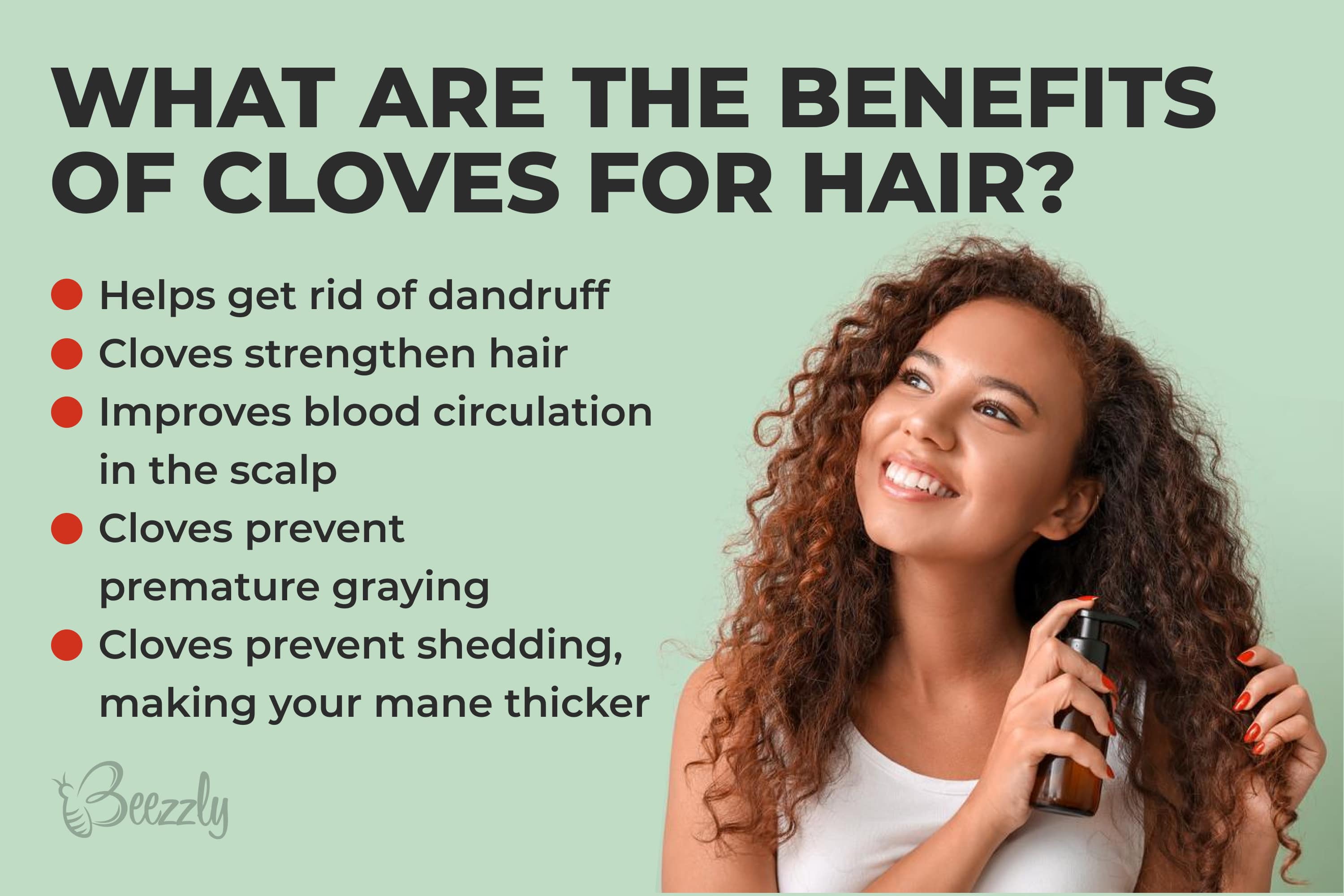 What are the benefits of cloves for hair