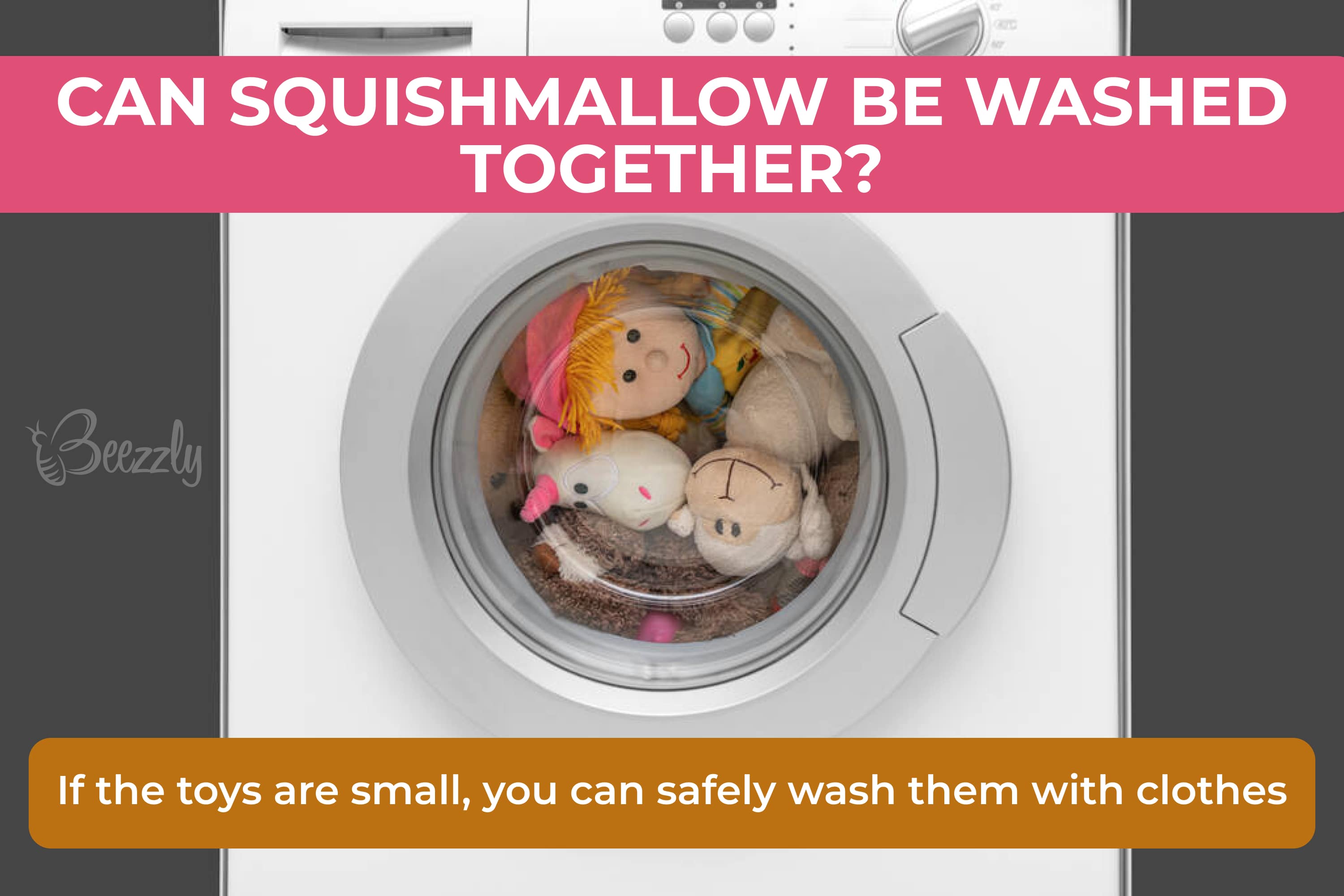 Can Squishmallow be washed together
