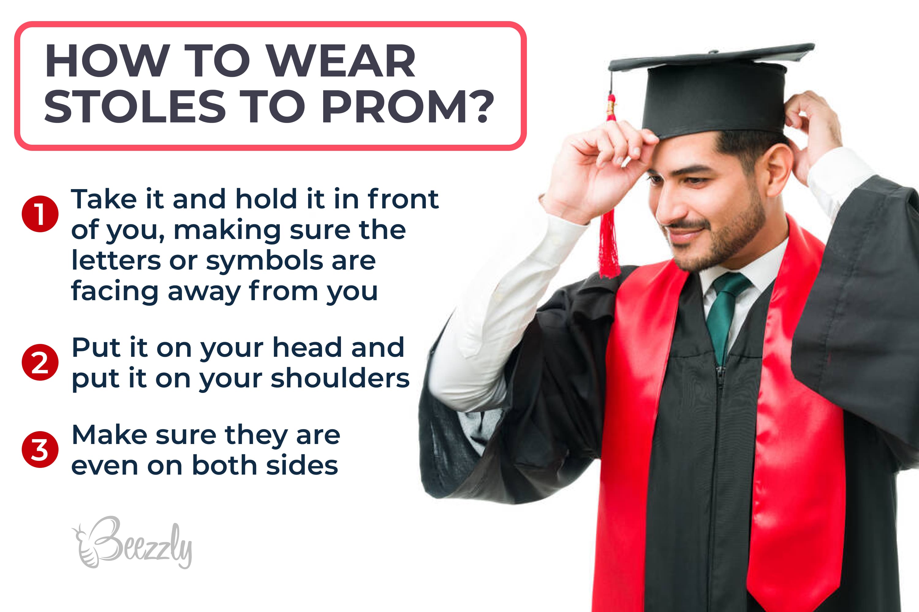 How to wear stoles to prom