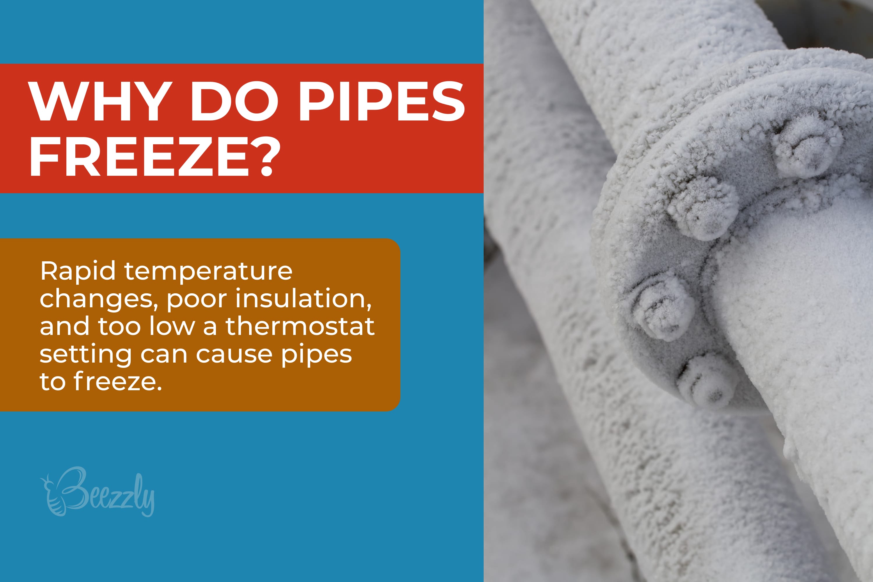 Why do pipes freeze