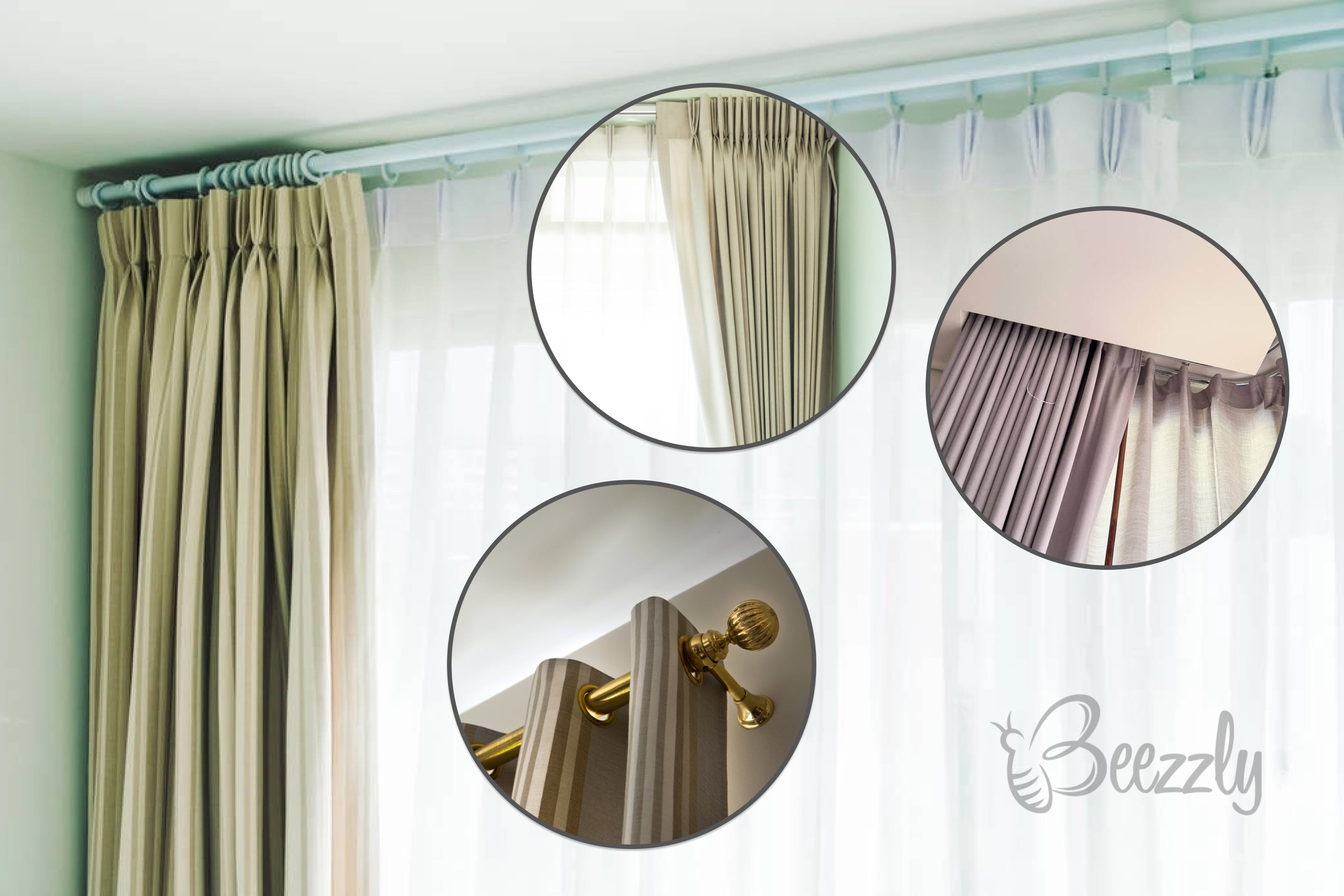 How to Hang Curtains