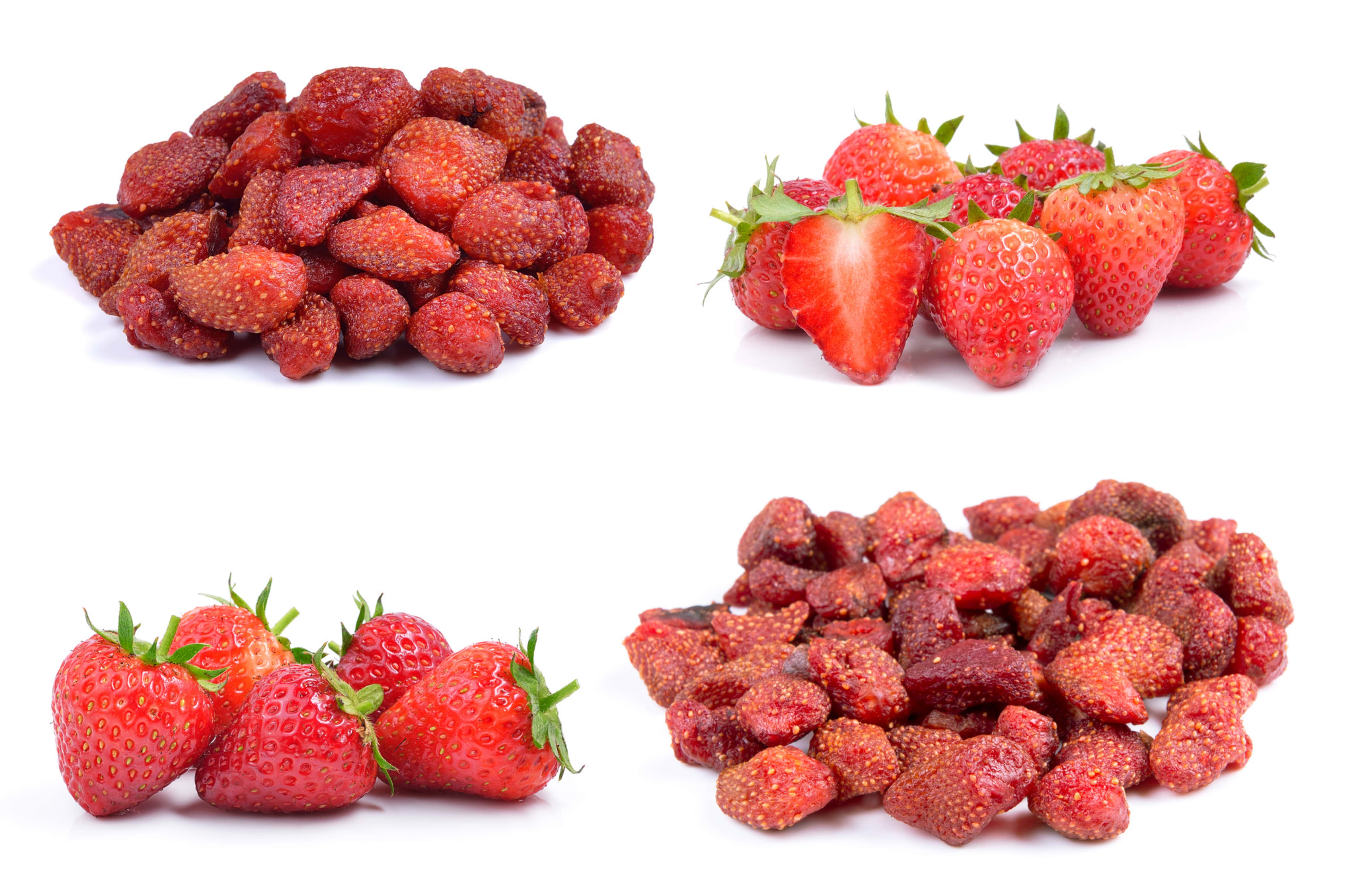 The Supremacy of Freeze Dried Strawberries over Simply Dried Varieties