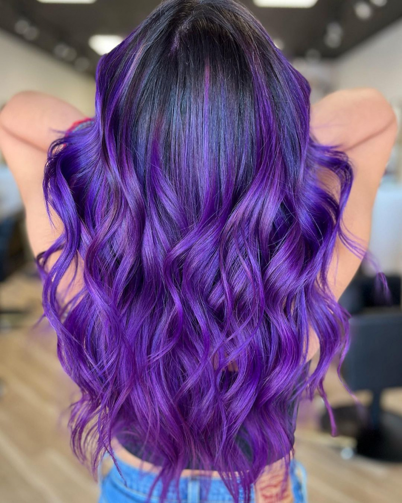 How to Fade Purple Hair to Silver (Without Bleach) - Beezzly