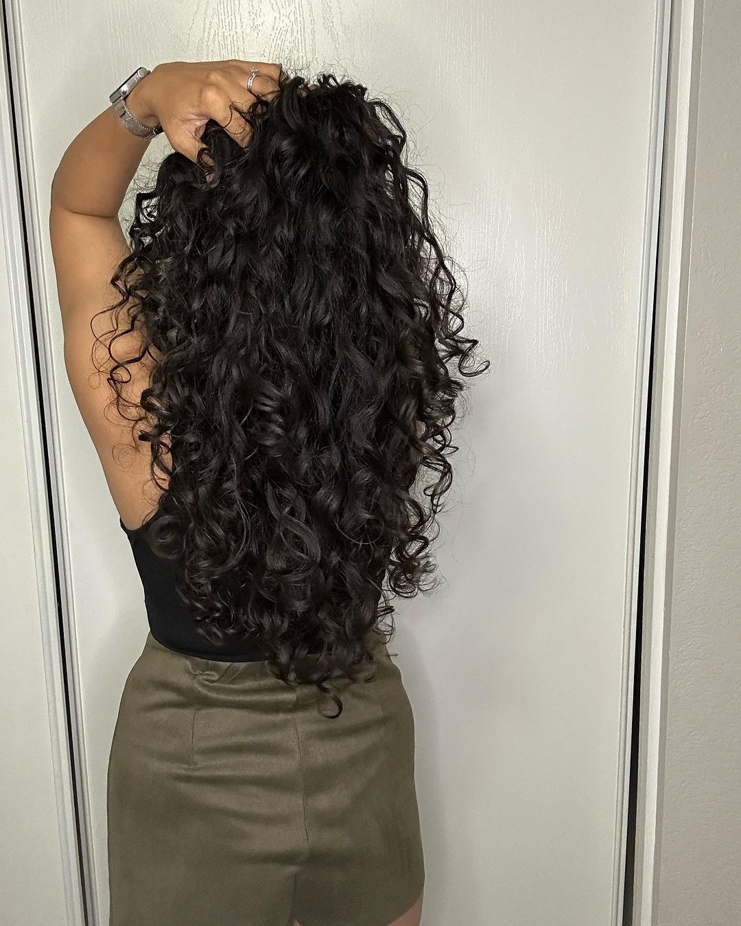 4.Length with Soft Curls