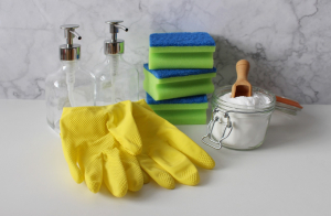 Multi-Purpose Cleaning Products in Use