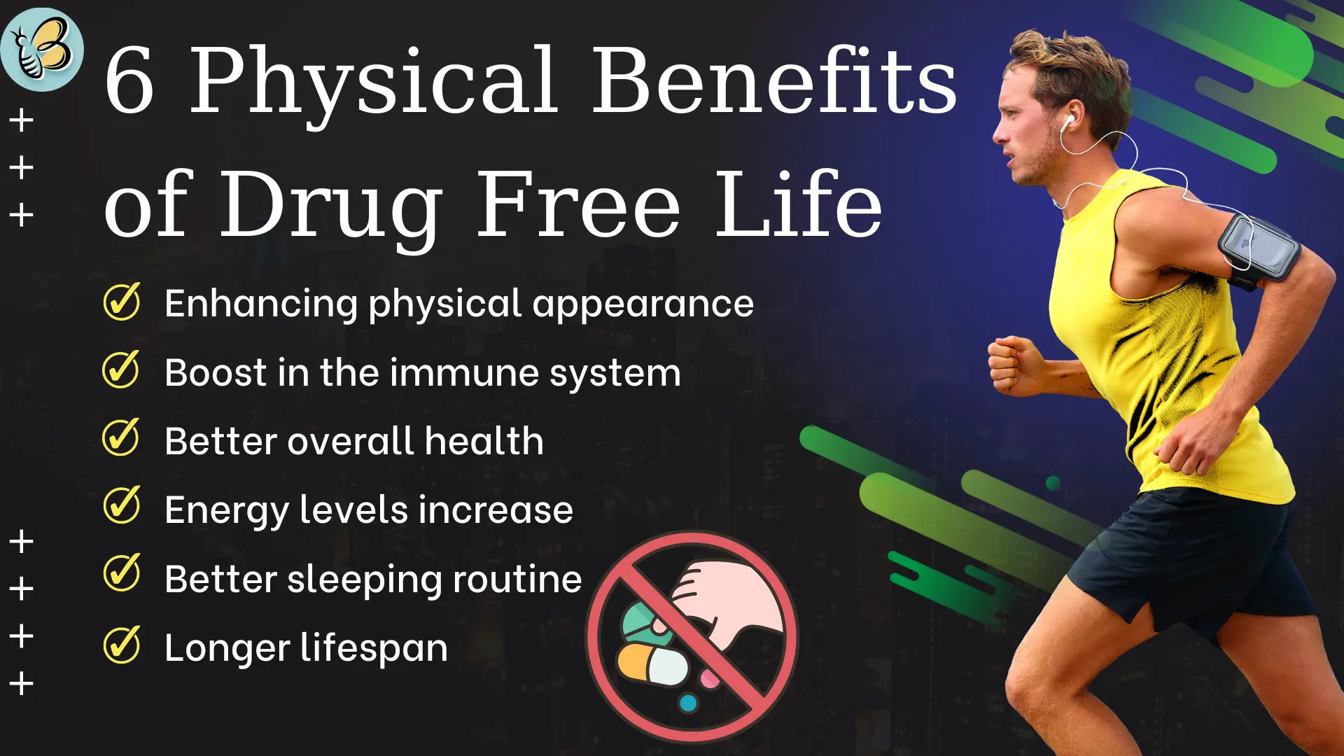 6 benefits of drup-free lifestyle