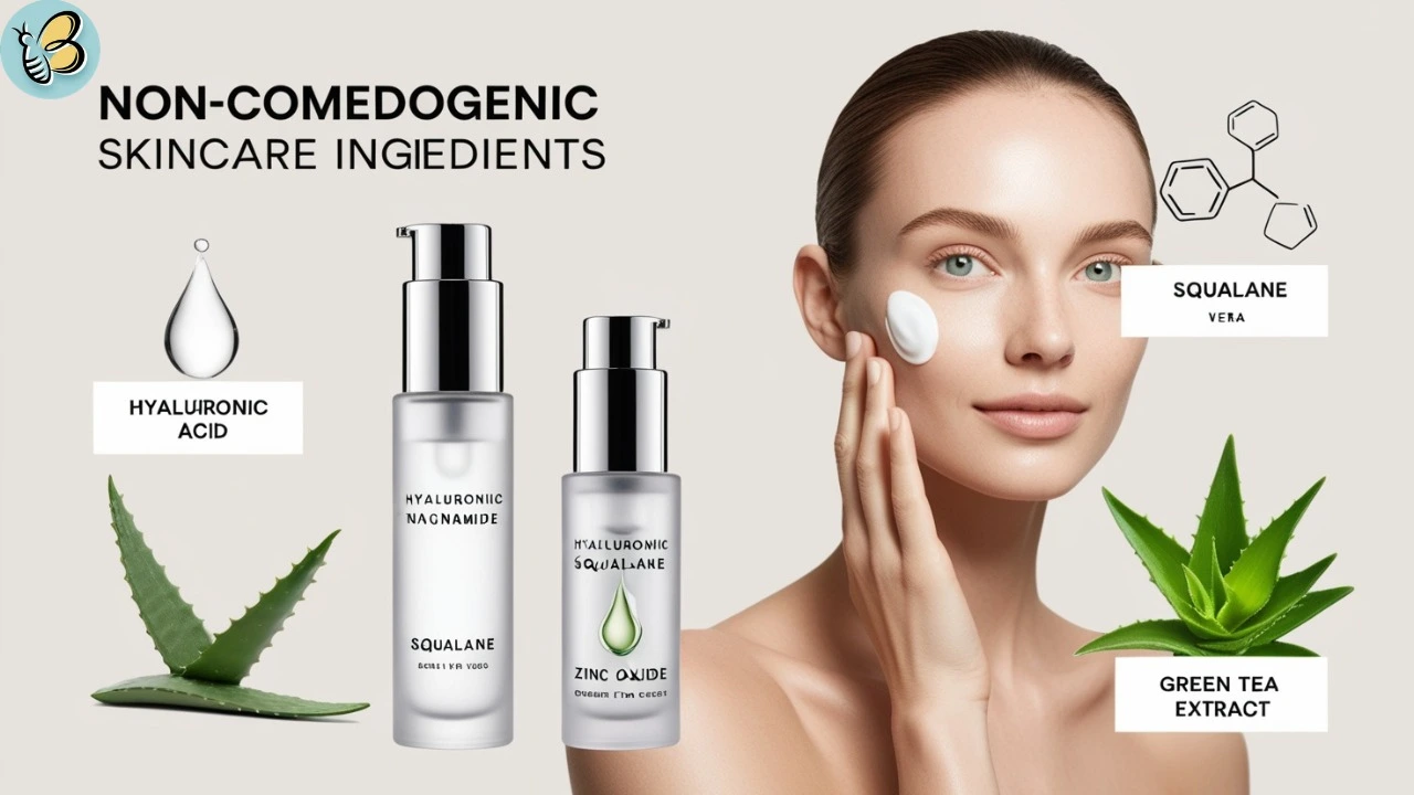 Examples of Non Comedogenic skincare active ingredients