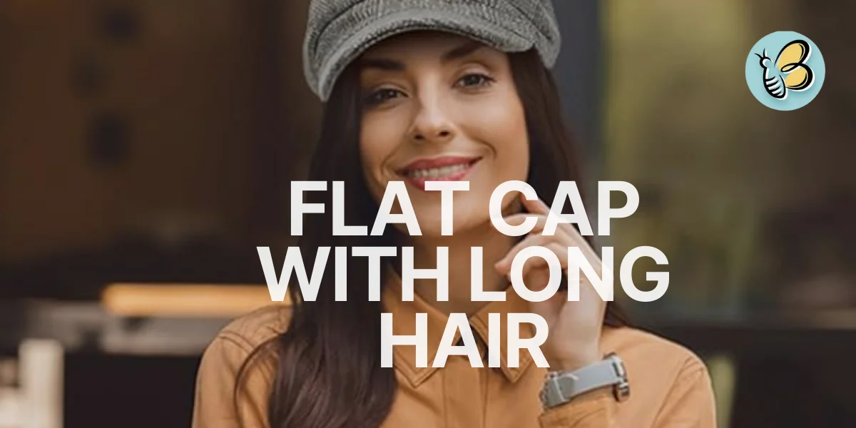 Flat Cap with Long Hair