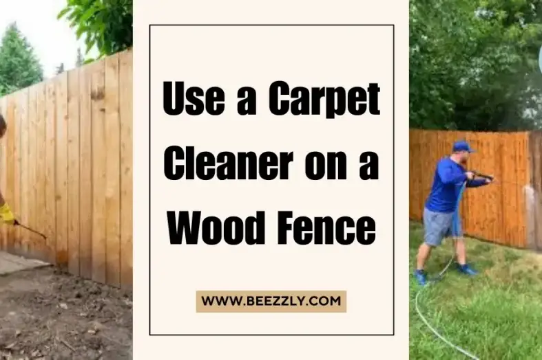 Use a Carpet Cleaner on a Wood Fence