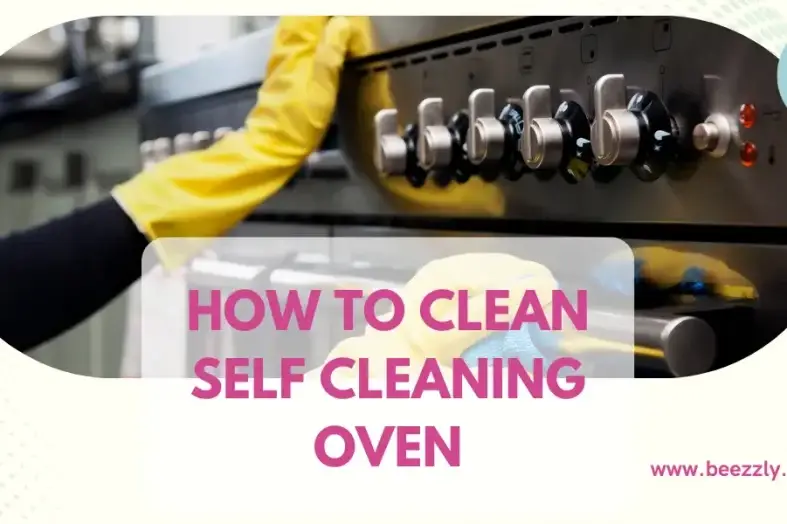 how to clean self cleaning oven