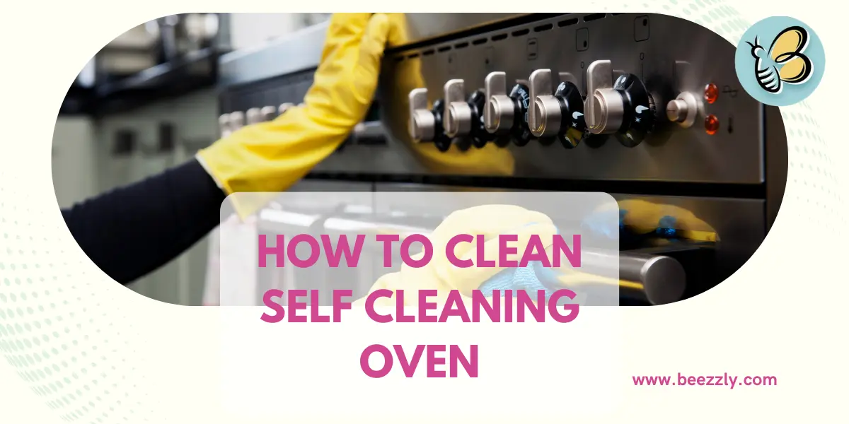 how to clean self cleaning oven