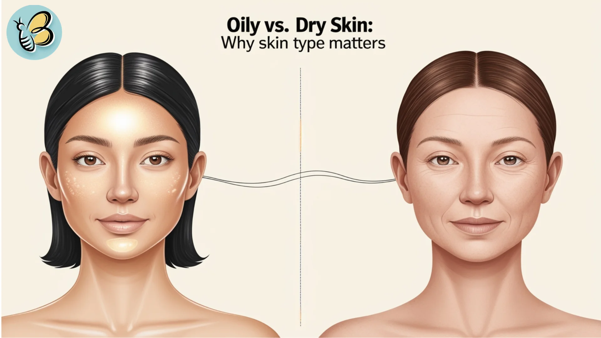 oily vs dry skin