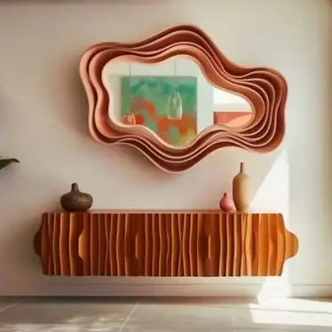 eclectic apartment decor