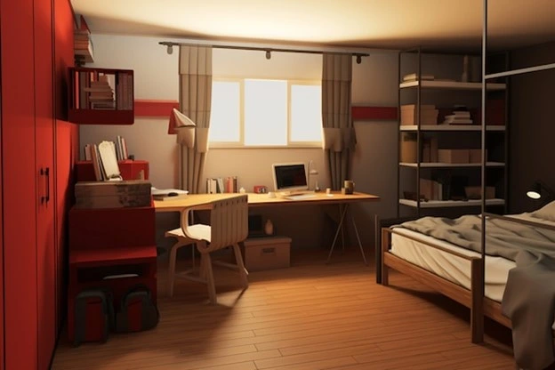 make a small bedroom look bigger