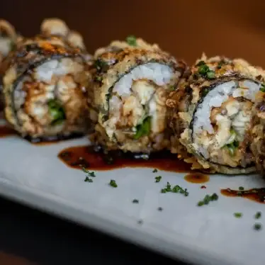 fried chicken sushi
