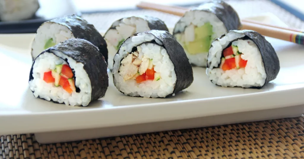 chicken sushi recipes