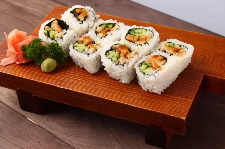 teriyaki chicken sushi