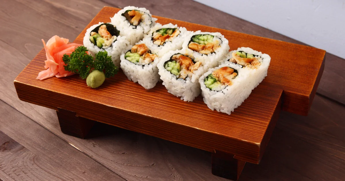 teriyaki chicken sushi